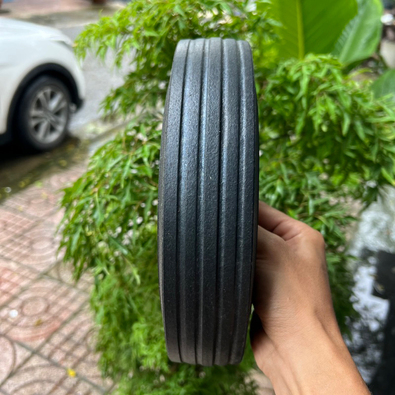 Bánh Xe Đặc 25cm Mâm Nhựa Hàng Bãi Xuất Mỹ Chưa Qua Sử Dụng