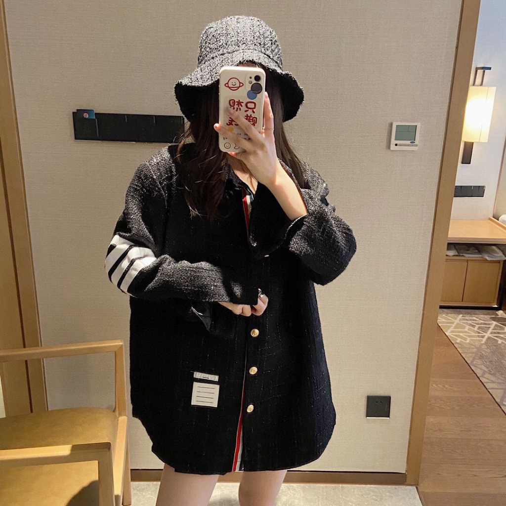 Áo Khoác Teddy_Sơn Tùng Dạ Kim Tuyến Áo Bomber Thom Dạ Phối Da Kim Tuyến Nam Nữ Cực Chất Hottrend 2023