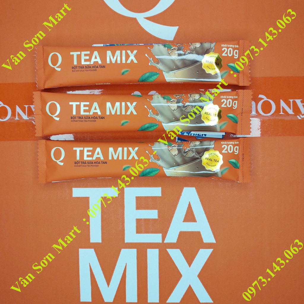 Trà sữa Tea mix Trần Quang bịch 480g