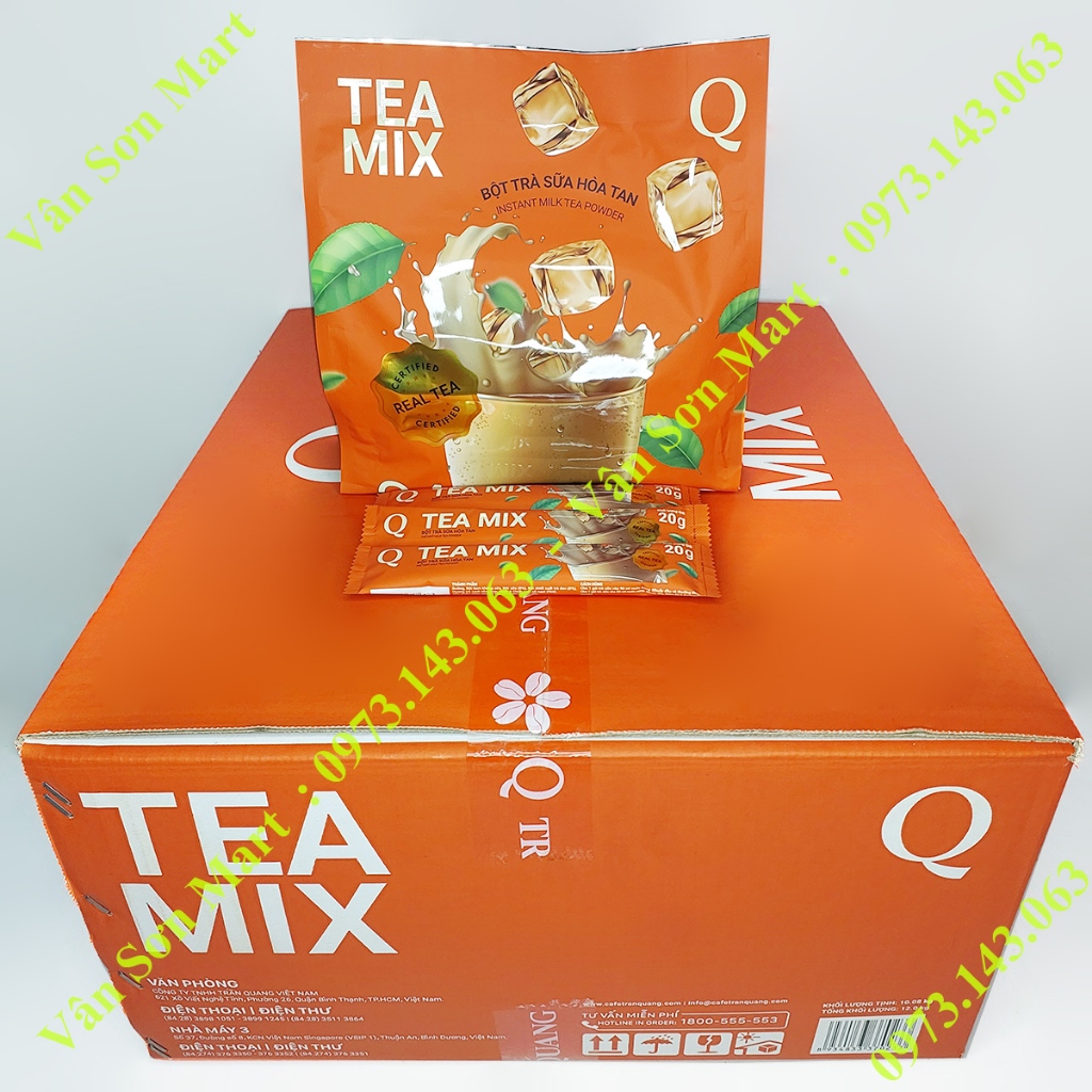 Trà sữa Tea mix Trần Quang bịch 480g