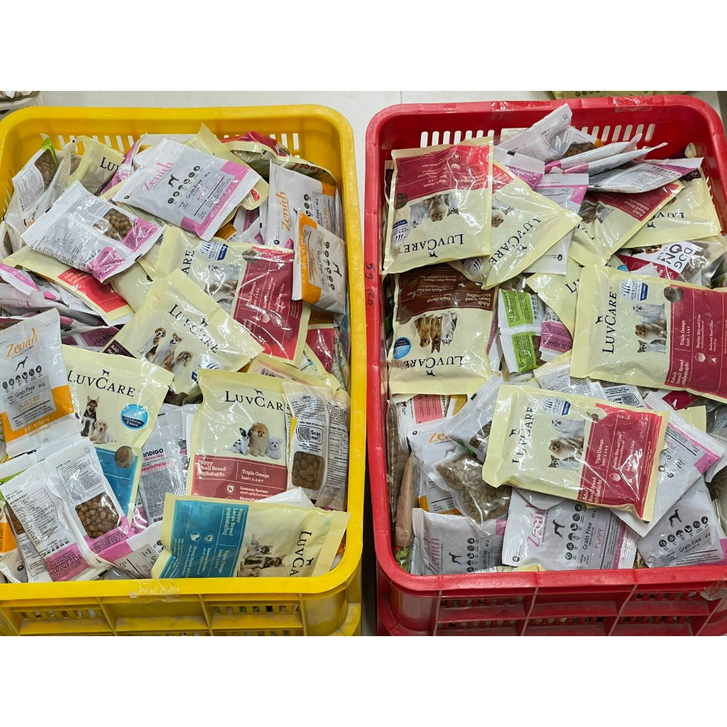 Thức ăn hạt mẫu thử dành cho chó