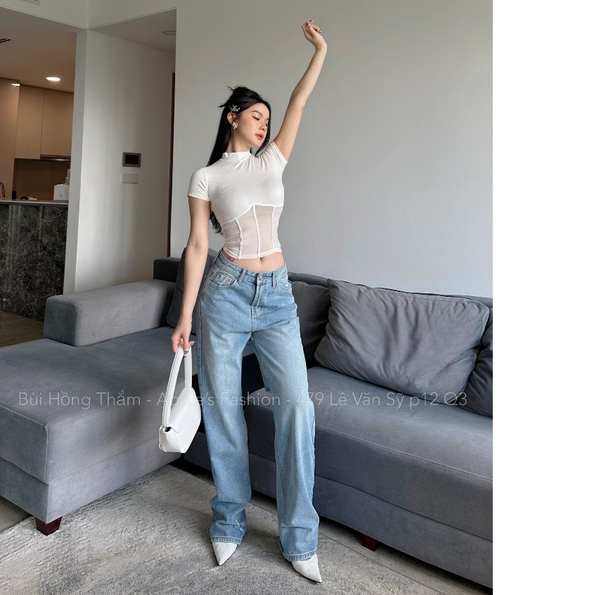 Jeans rách sau