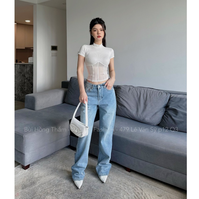 Jeans rách sau