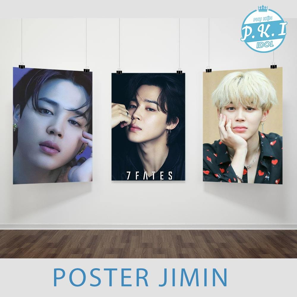 Bộ Ảnh Jimin Dán Tường Làm Quà Tặng - Poster Jimin Có Nhận In Theo Yêu Cầu