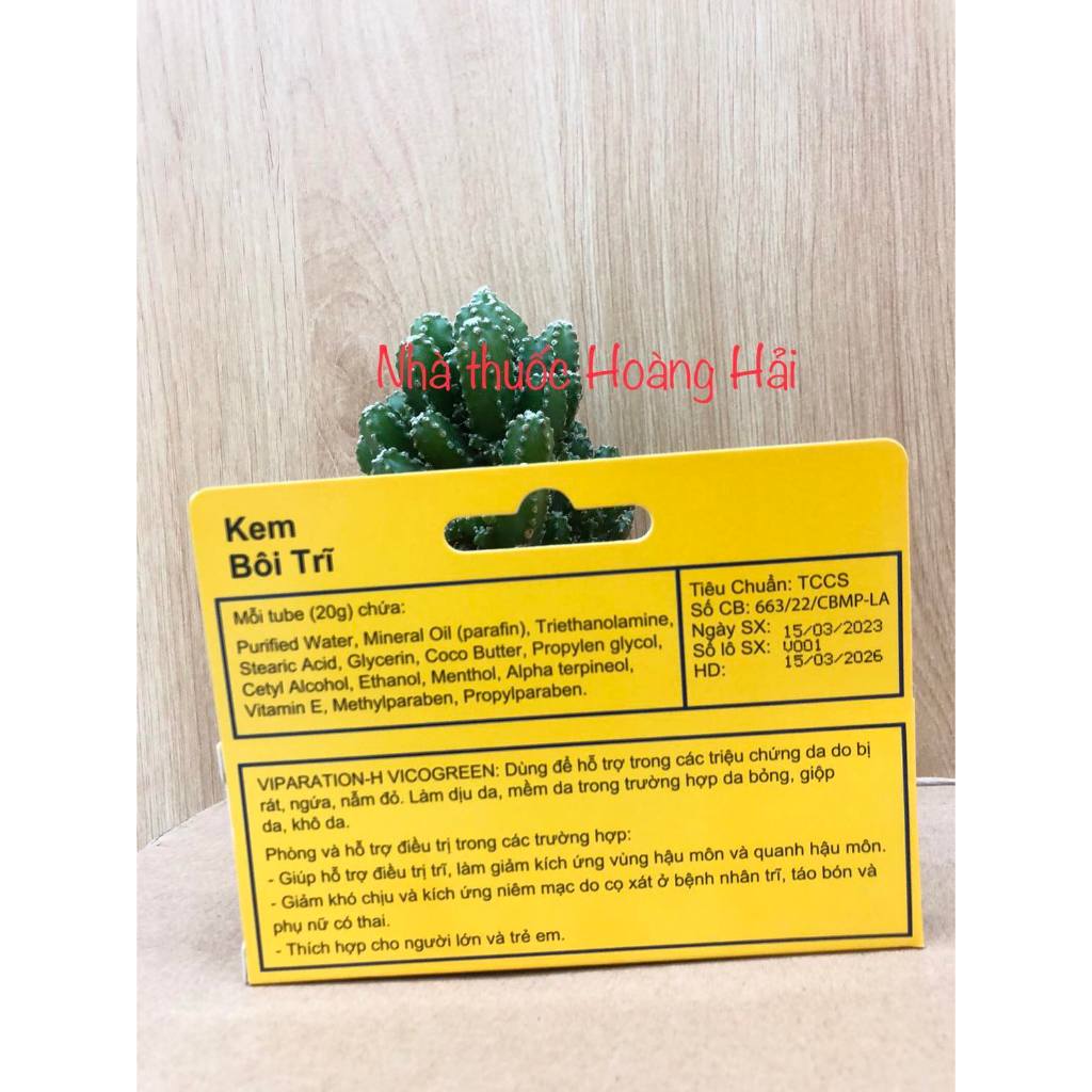 Kem Bôi Trĩ Viparation-H