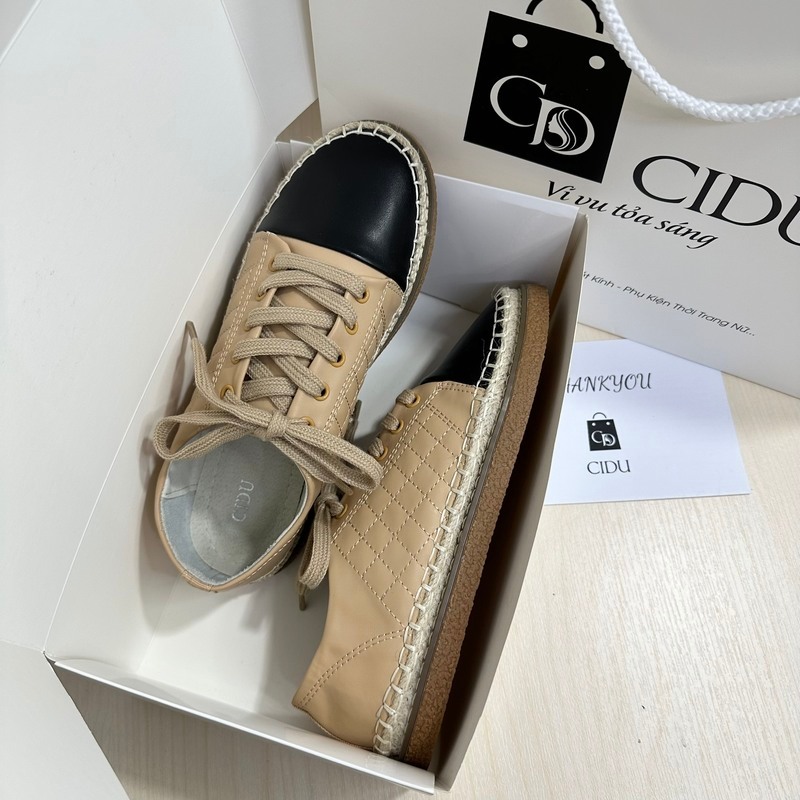 Giày Sneaker Đế Cói Thể Thao Cidu Gn13
