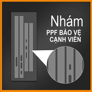Dán viền PPF USA  Cao Cấp Dán cạnh Viền Bảo Vệ điện thoại IP 15 Promax/15 Pro /15