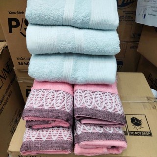 Khăn Bông sợi cotton (35cm x70cm)