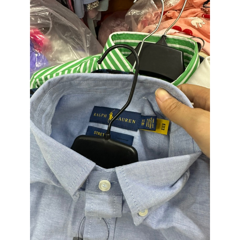 Áo sơ mi ngựa vải oxford