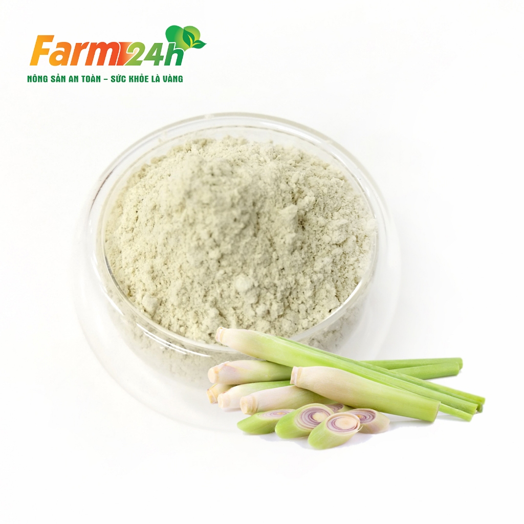 Bột sả nguyên chất 100%, xay mịn, cay ấm, thơm nồng, hàng công ty, không phụ gia, 100% organic  I Farm24h