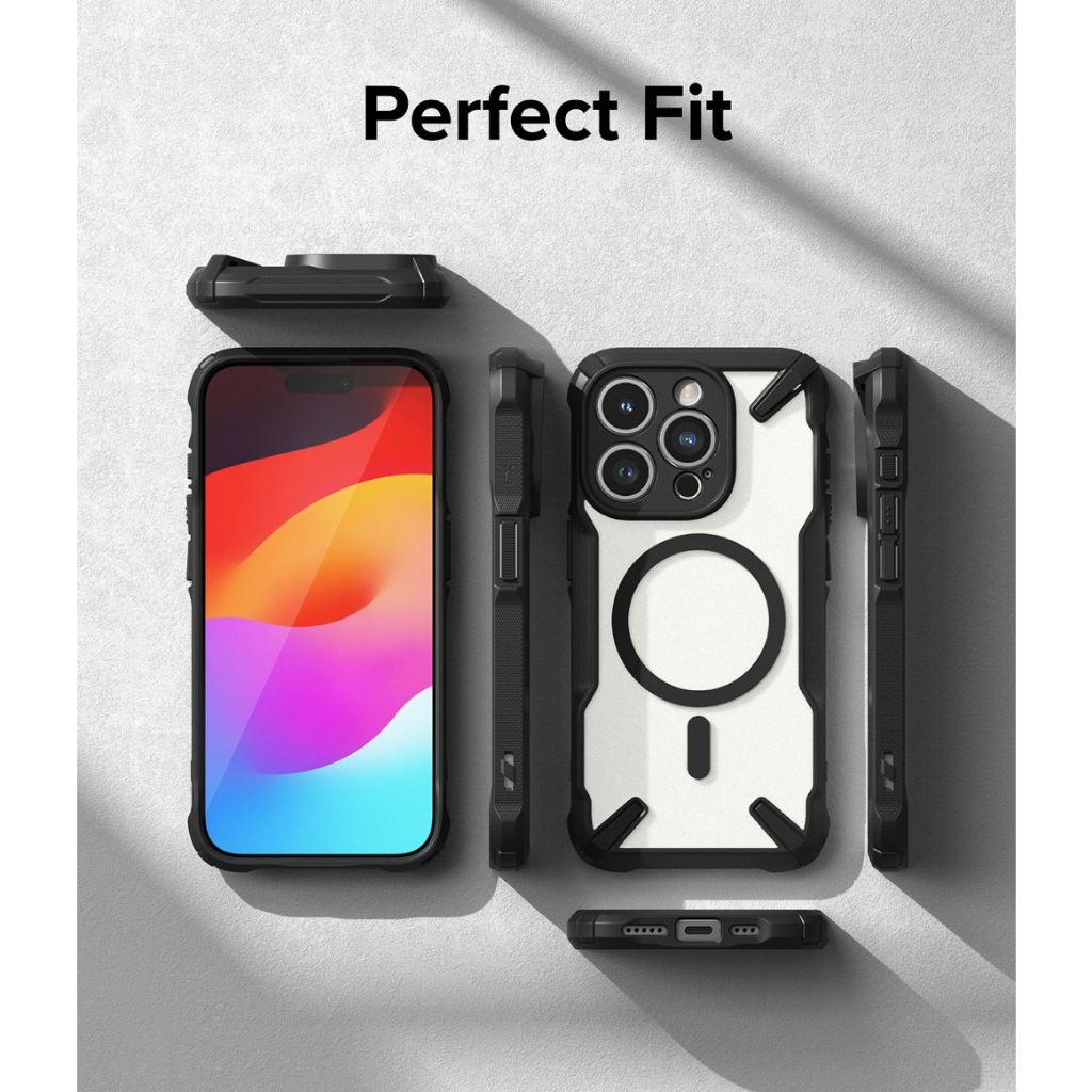 Ốp lưng Ringke Fusion X |  15 15 Plus 15 Pro 15 Promax