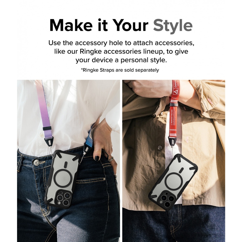 Ốp lưng Ringke Fusion X |  15 15 Plus 15 Pro 15 Promax