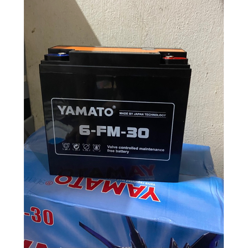 Ắc Quy khô 12v Xe Máy Điện yamato 12V-30AH, Ắc Quy dùng cho Loa Kéo, Năng Lượng Mặt Trời...