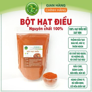 Bột hạt điều đỏ nguyên chất 100% không phẩm màu, dùng nấu cà ri, bò kho, bún bò, lên màu đỏ cho thực phẩm ATVSTP