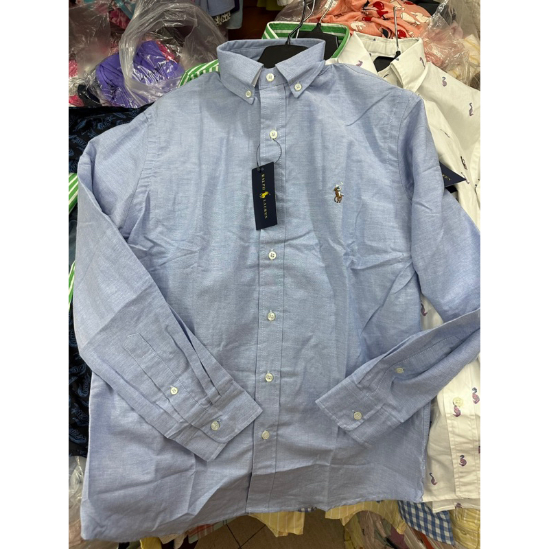 Áo sơ mi ngựa vải oxford