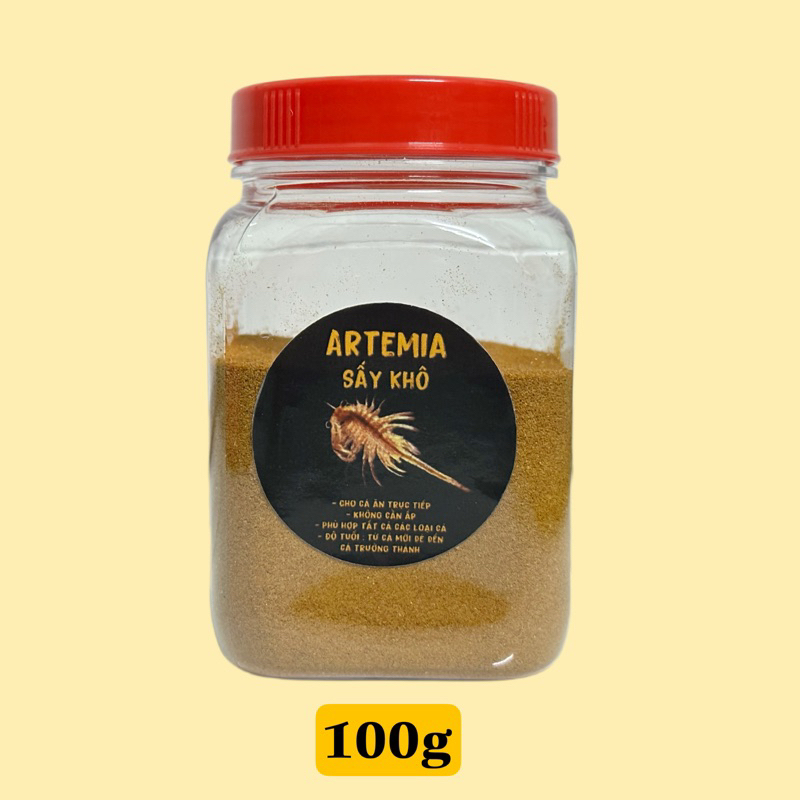 ARTEMIA SẤY KHÔ  - CHO CÁ BỘT ĐẾN CÁ TRƯỞNG THÀNH