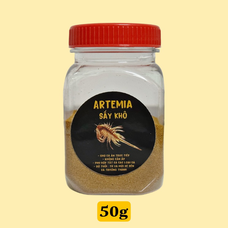 ARTEMIA SẤY KHÔ  - CHO CÁ BỘT ĐẾN CÁ TRƯỞNG THÀNH
