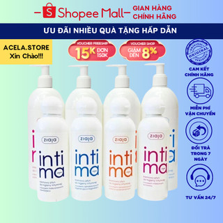 Dung Dịch Vệ Sinh Phụ Nữ Intima Ziaja 200ml - 500ml Gel Phụ Khoa Giảm Khí Hư Huyết Trắng Đủ Màu