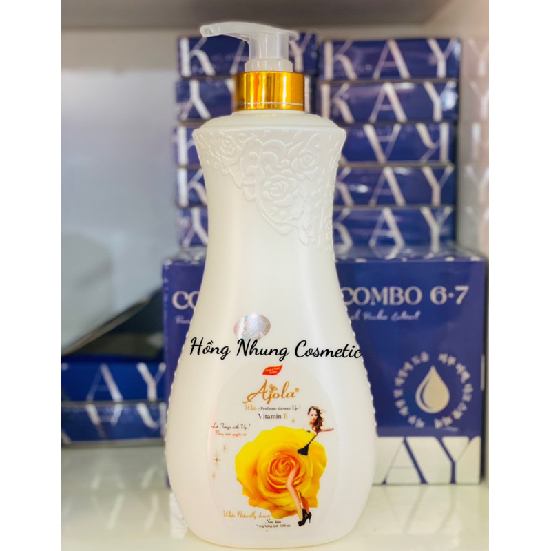 Combo 2 chai sữa tắm Ajola hương nước hoa