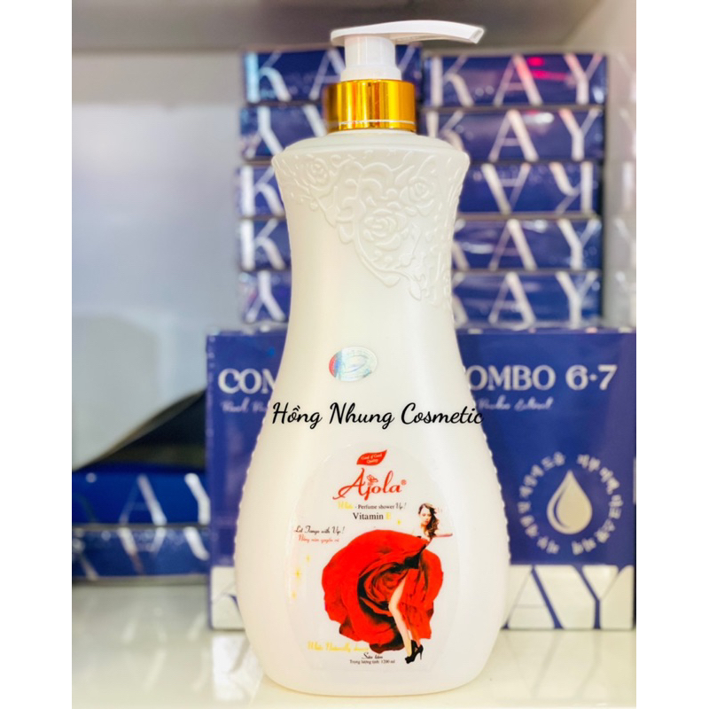 Combo 2 chai sữa tắm Ajola hương nước hoa