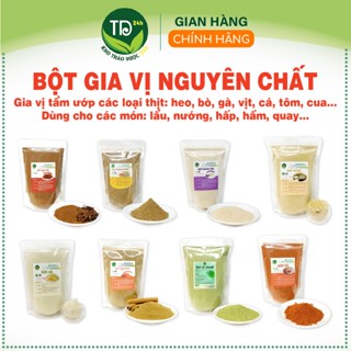 [50 loại bột gia vị] nguyên chất 100%, Tỏi, Hành, Sả, Nghệ, Điều, Riềng, Ớt, Mắc Mật, Hồi, Thảo Quả, Đinh Hương...