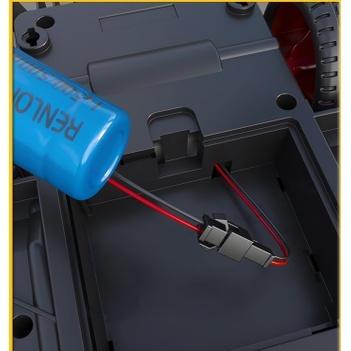 Xe điều khiển cảnh sát POLI chính hãng pin sạc có đèn và hệ thống phun sương nhả khói