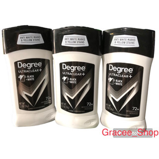 Lăn khử mùi nam Degree Men Motionsense Ultra Clear Blackman White 76g Nội Địa Mỹ