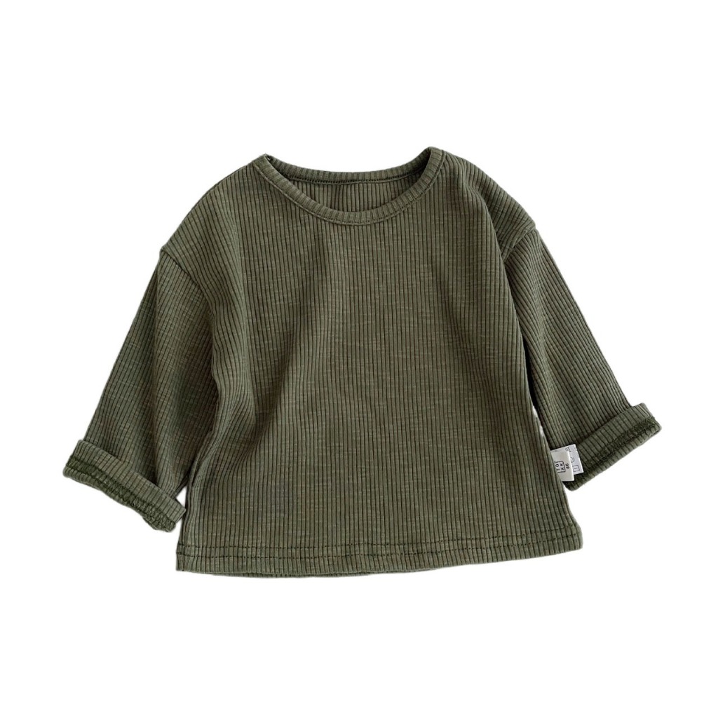 Áo len trơn cho bé trai bé gái, áo len thu đông cho bé phong cách hàn quốc hàng QCCC loại 1 size 0-3 tuổi