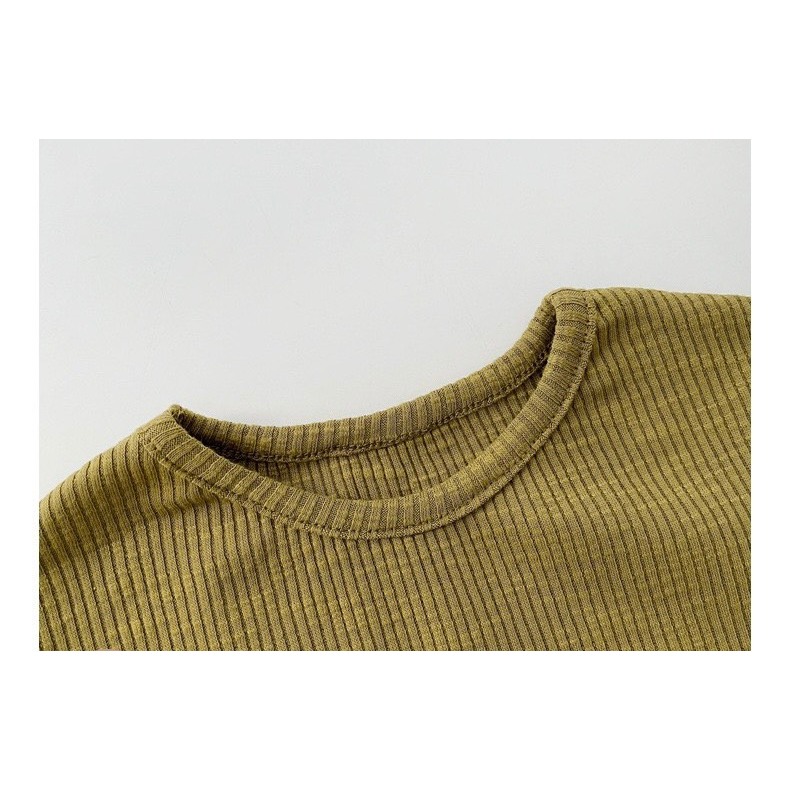 Áo len trơn cho bé trai bé gái, áo len thu đông cho bé phong cách hàn quốc hàng QCCC loại 1 size 0-3 tuổi