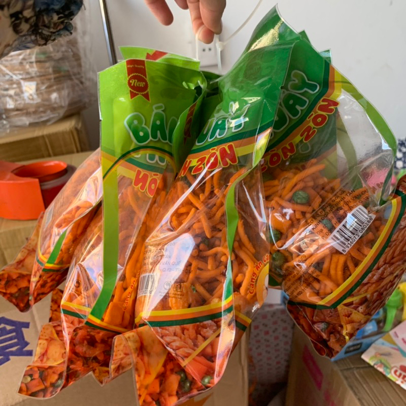 Lẻ, 1 Gói Snack Bim Bim Tăm Cay Đậu Hà Lan