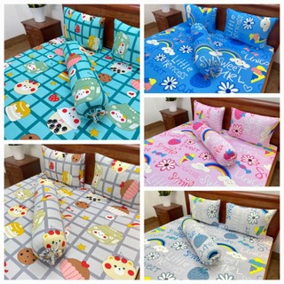 Bộ ga/drap 4 món thun lạnh Hàn Quốc