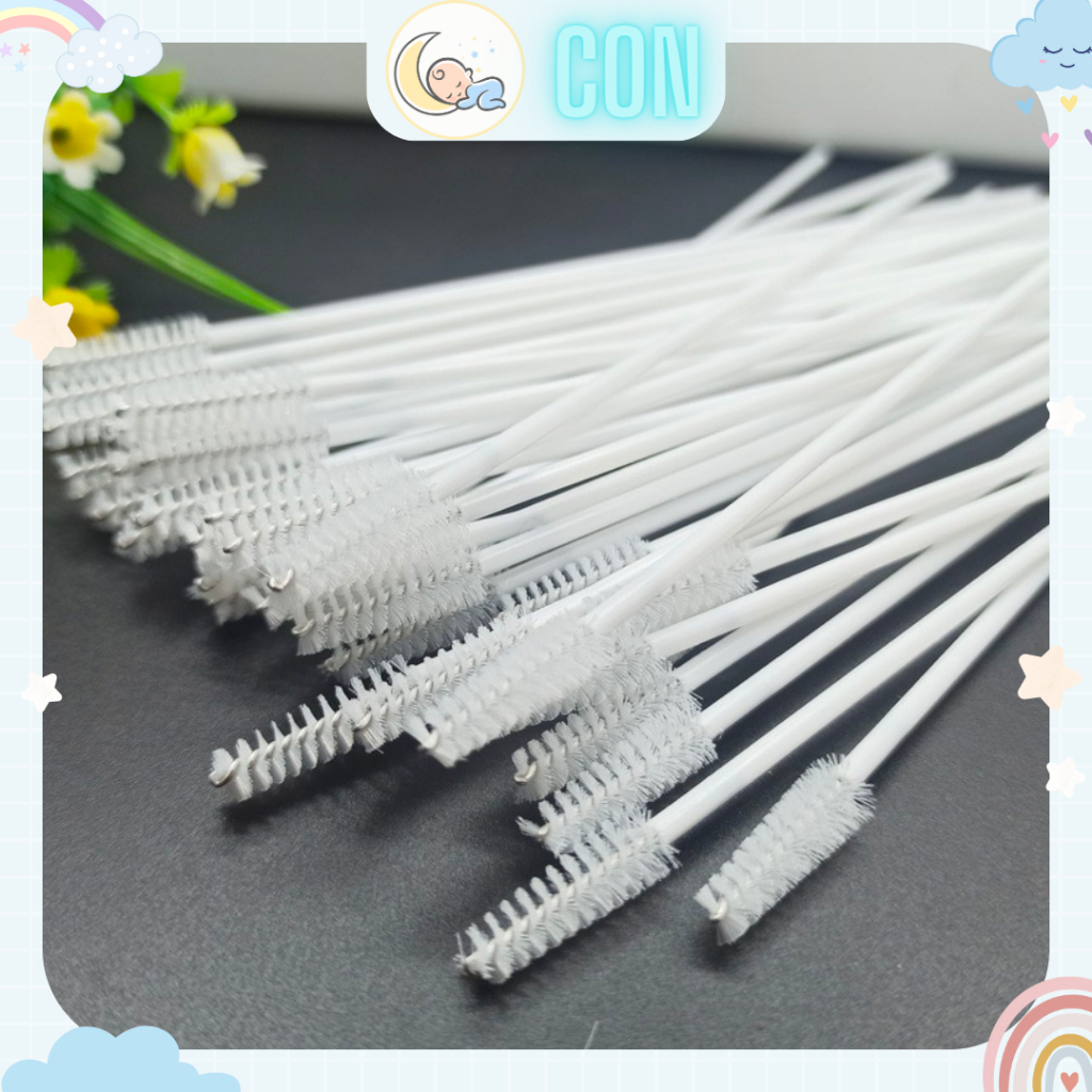 Cọ sắt cọ ống hút, vệ sinh dây hút mũi, dây máy hút sữa sạch sẽ, an toàn