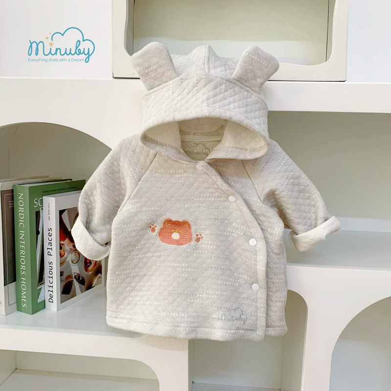 Áo khoác nỉ chần bông Minuby BEOKIDS