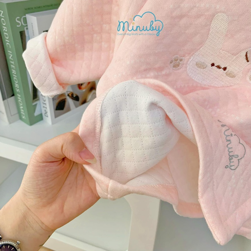 Áo khoác nỉ chần bông Minuby BEOKIDS
