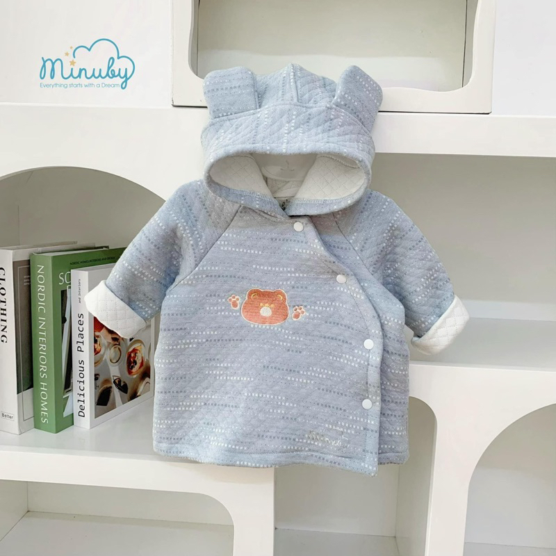 Áo khoác nỉ chần bông Minuby BEOKIDS