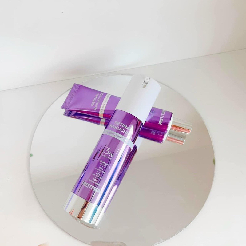 Retinal Pretty Skin, kem dưỡng Pretty Skin retinal bakuchiol A-mazing night cream tái tạo phục hồi, trẻ hóa làn da