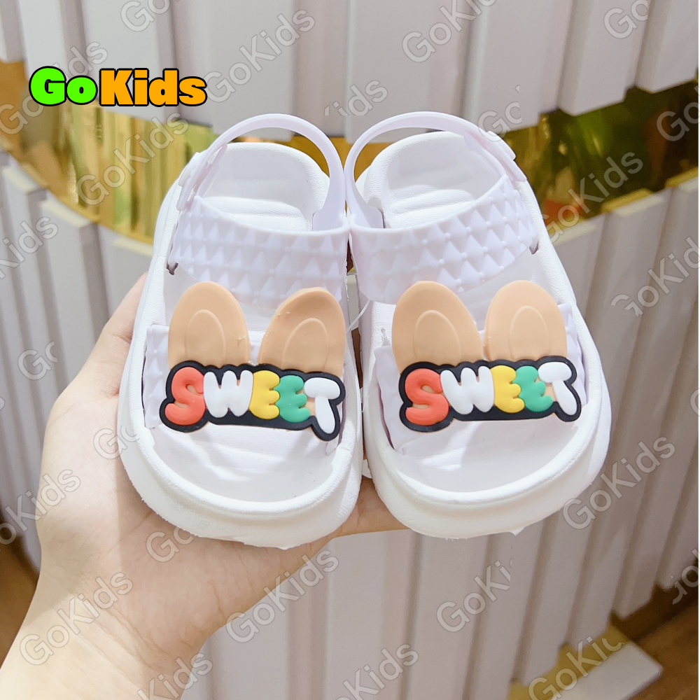 Dép Quai Hậu Sweet Siêu Nhẹ dành cho Bé Trai- Bé Gái sz18-23