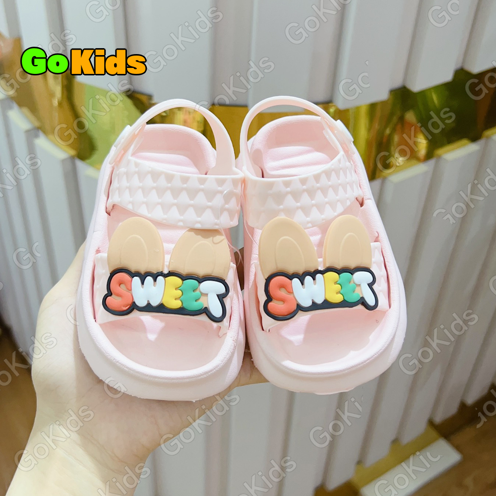Dép Quai Hậu Sweet Siêu Nhẹ dành cho Bé Trai- Bé Gái sz18-23