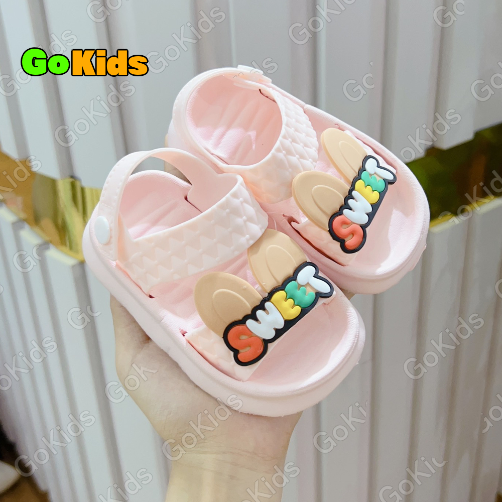 Dép Quai Hậu Sweet Siêu Nhẹ dành cho Bé Trai- Bé Gái sz18-23