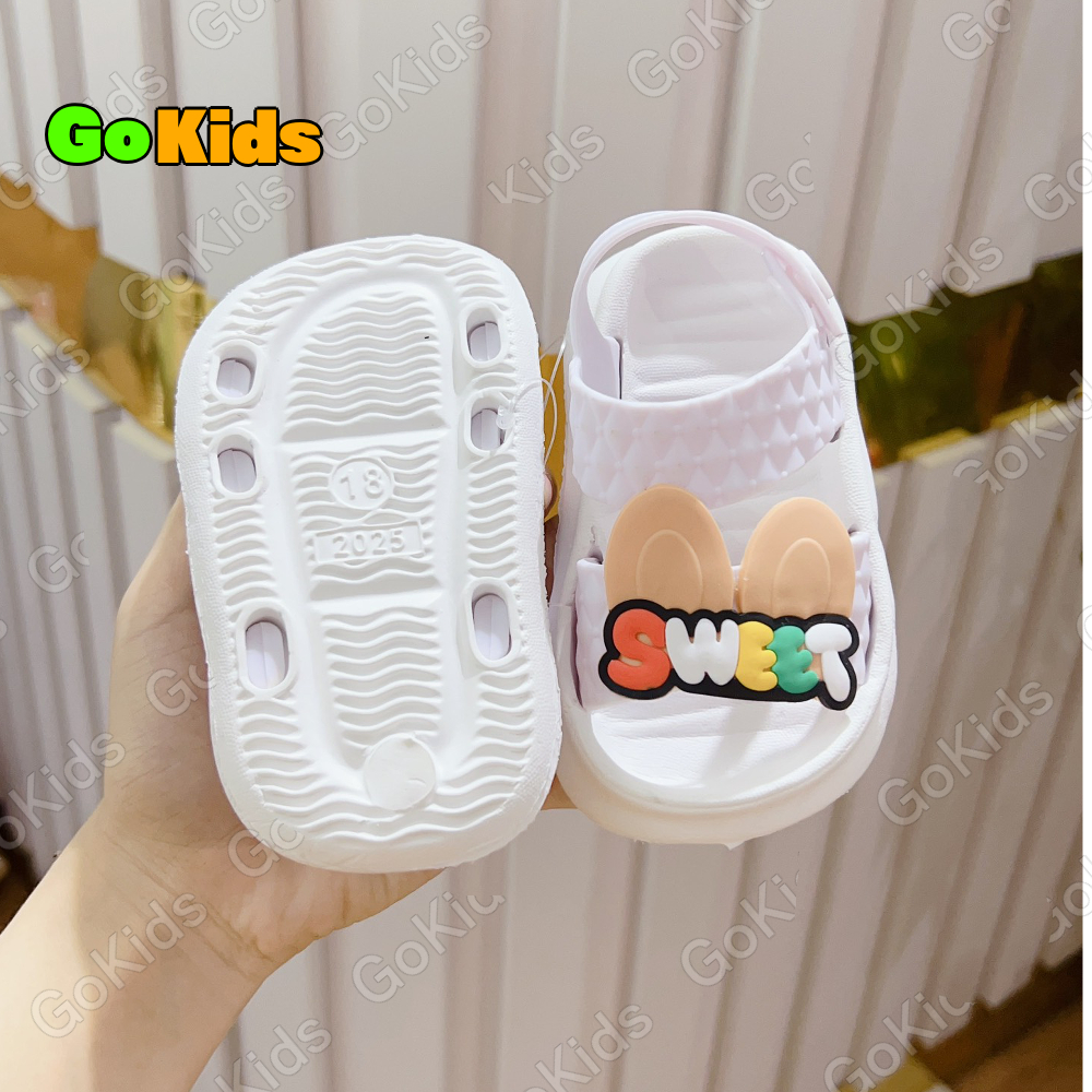 Dép Quai Hậu Sweet Siêu Nhẹ dành cho Bé Trai- Bé Gái sz18-23