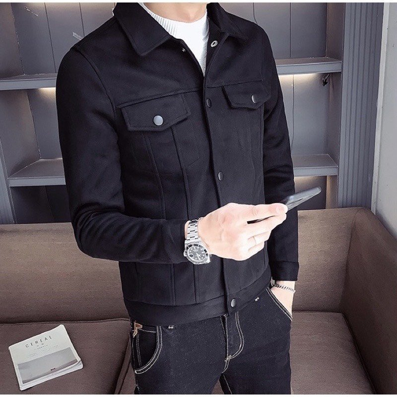 ÁO KHOÁC NAM DA LỘN 3 MÀU CỰC CHẤT HOT MÙA ĐÔNG PHONG CÁCH HÀN QUỐC 2023