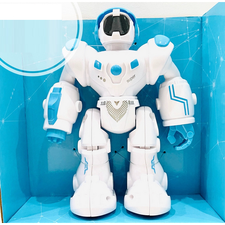 Đồ chơi Robot biết đi có đèn nhạc rất đẹp dành cho bé thích siêu nhân