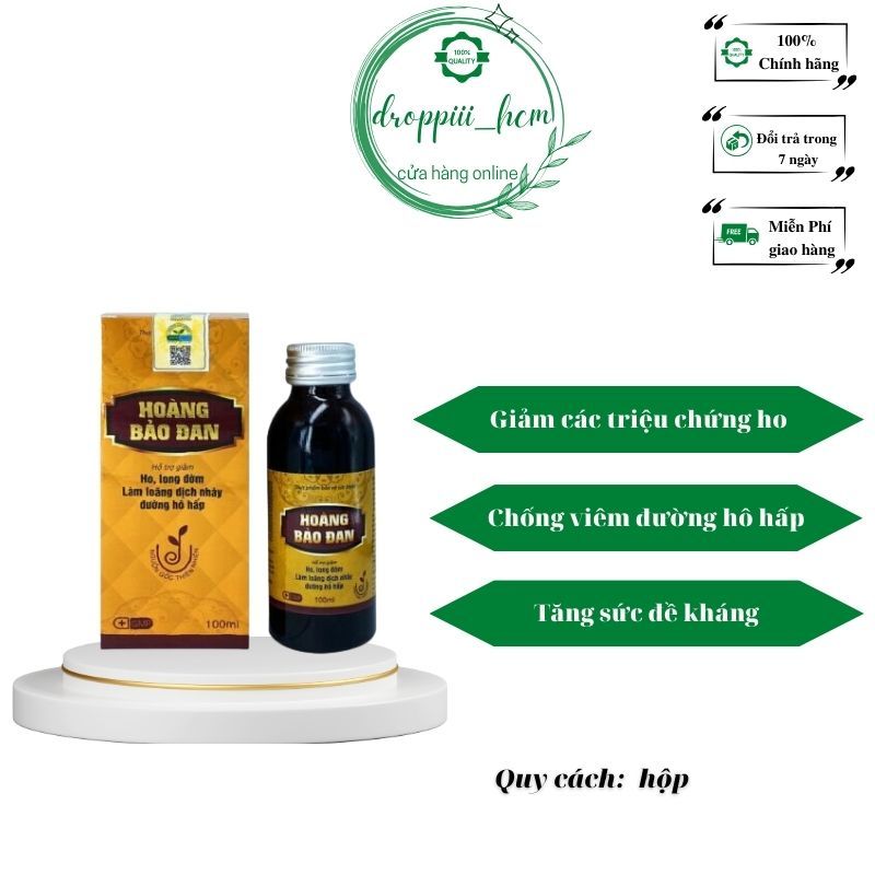 Cao ho Hoàng Bảo Đan MSP 9834