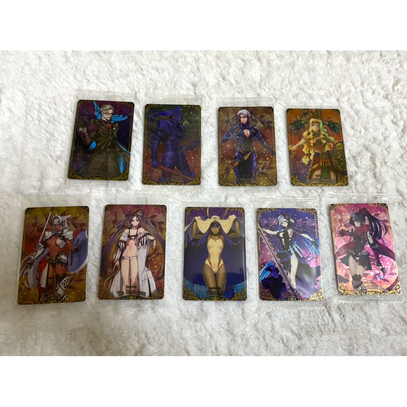 [Hàng official] Thẻ wafer Fate/Grand Order loại R, SR, CR, SP
