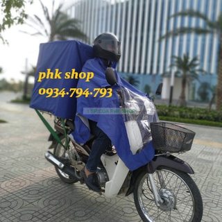 Bạt phủ trùm hàng đa năng vải dù không thấm nước phk shop