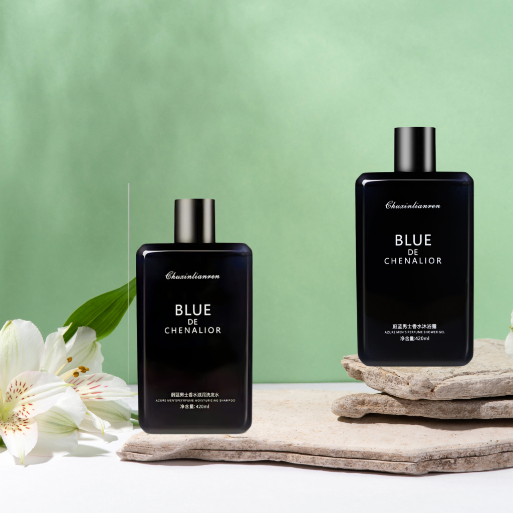 Dầu gội nam, sữa tắm nam,hương nước hoa BLUE DE CHENALIOR thơm sang trọng lưu hương kéo dài 72 giờ kiềm dầu và gầu 420ml