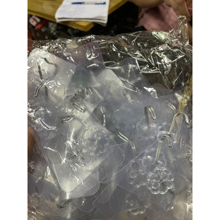 Móc dính dán tường trong suốt siêu chắc