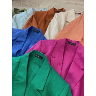 Áo blazer linen Cói Design