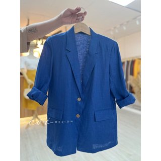 Áo blazer linen Cói Design