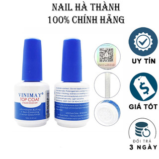 Top coat, top bóng Vinimay chính hãng nail 15ml